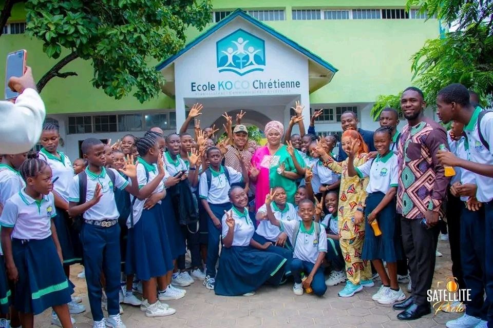 Visite dans les écoles - Fondation Alpha Perla