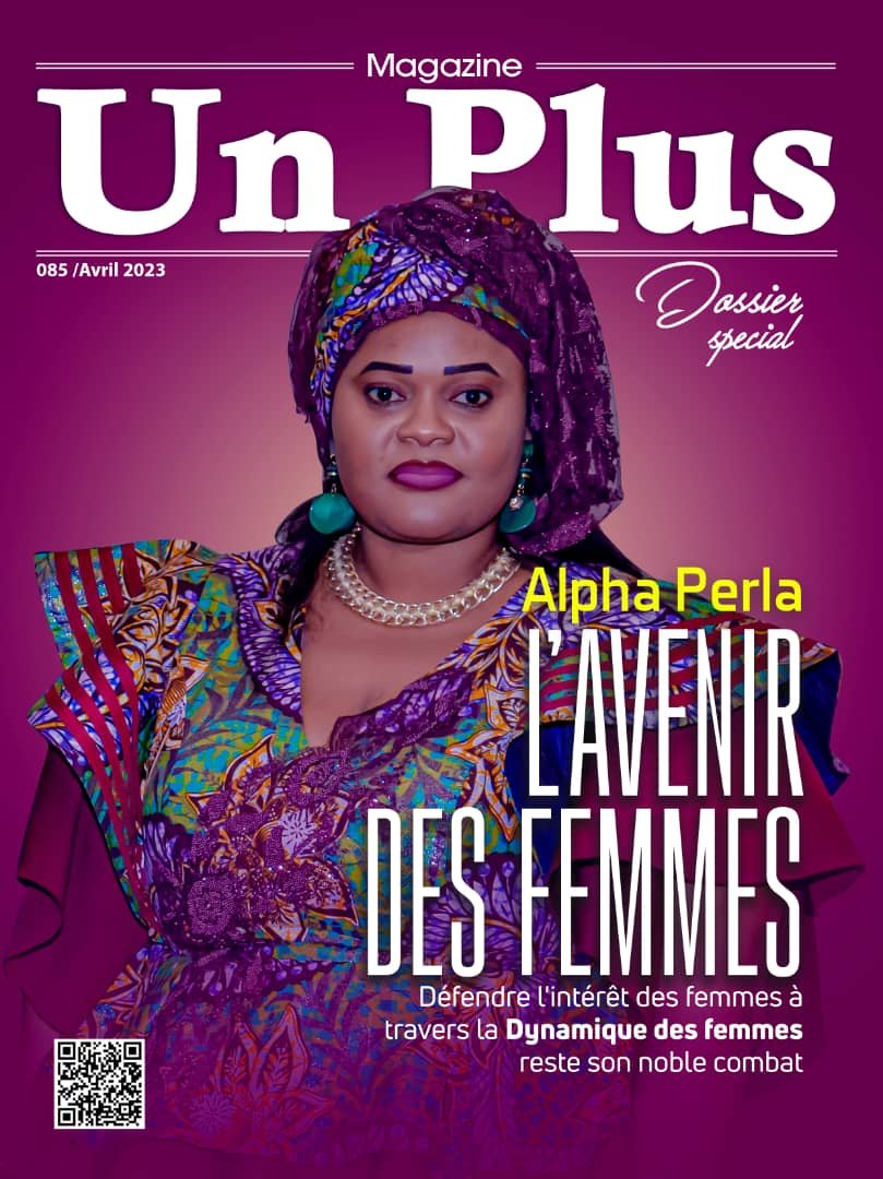Magazine Un Plus - Couverture Alpha Perla